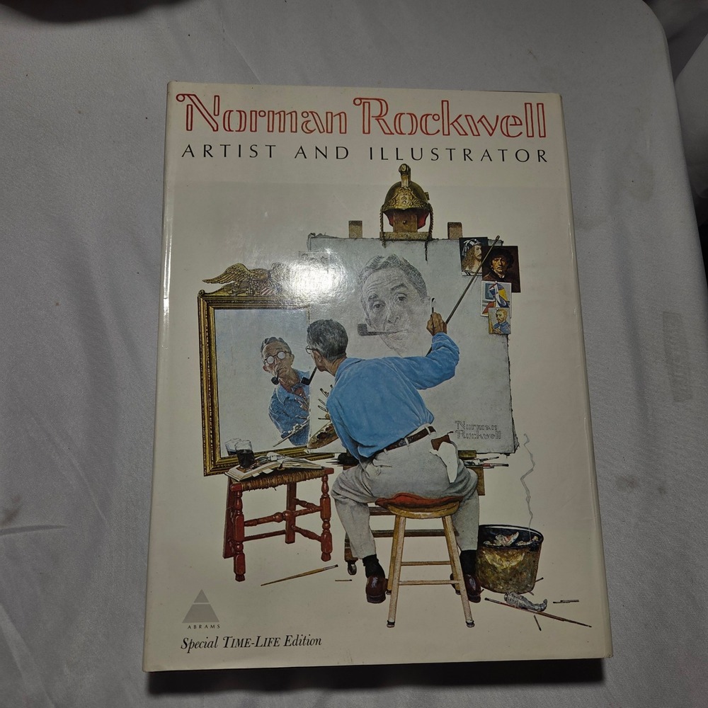Norman Rockwell Artist Illustrator Special Edition Abrams Book W/ Invoice